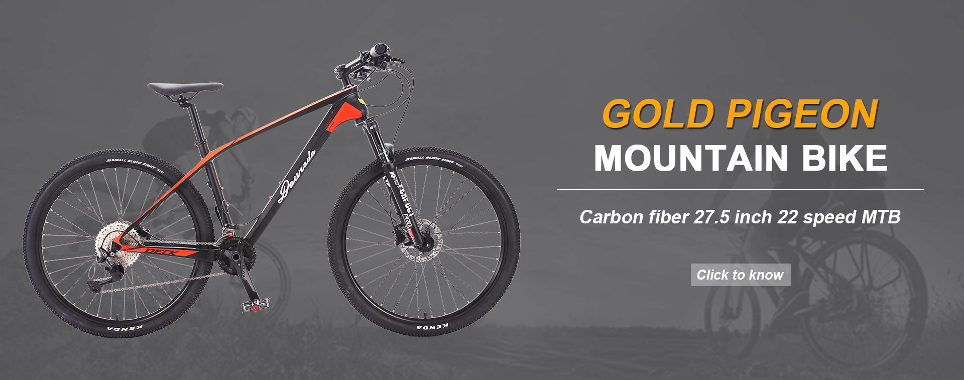 碳纤维红鸽山地