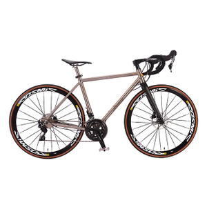 22 speed titanium alloy road bicycle